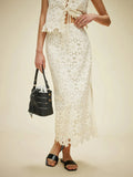 New Women's Spring Summer French Sleeveless Chiffon Vest Temperament Vest Dress