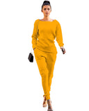 Toloer New Women's Wear Autumn And Winter Urban Leisure Two-Piece Set-Outfit