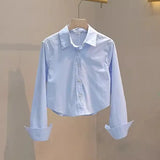 2025 New Women's Short-Sleeved Top Shirt Women's Design Sense Lady With Fashion