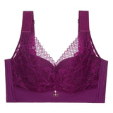Wire Free Bra Women Plus Size Lingeire Sexy Lace Underwear Thin Cup Brassiere Femme 34 to