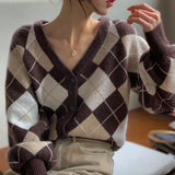 Women Clothing Oversize Womens Sweaters Autumn Vintage Loose Winter Sweater Knitted Women Cardigan Knit Button