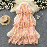 Holiday Suit Women's Design Bikini Hanging Neck Vest Tuxedo Skirt Knitted