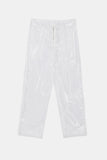 Cropped Pants with Belt