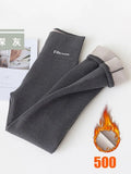 Thick Winter Leggings Women Warm Inner Fleece Pants High Waist Oatmeal Velvet Winter Women Leggings Thermal