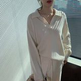 Korean Fashion Women Pullover Simple Lapel Soft Autumn Winter Polo Sweater Ladies Casual Long Sleeve All-match Jumper Coffee