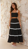 Toloer Summer New Simple Sexy Corrugated