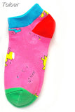 Spring New Women Cotton Socks Novelty 2023 Summer Cute Cartoon Cat Sheep Animal Ankle Socks Korean Short Casual