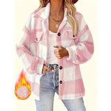 Autumn And Winter Fashion Splicing Collar Repair Cardigan Temperament