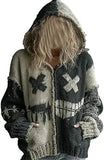 Explosion Autumn And Winter Loose V Collar Blouse Casual Shoulder Women's Coarse