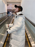 Oversized Winter Parka Women Thicken Warm Long Coats Cotton Padded Jacket Hooded Down Jacket Female Windproof