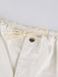Size Friendly Low Waist Parachute Cargo Pants-Outfit