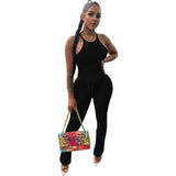 Sexy Strap Ruched Two-Piece Pants