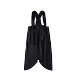 High Waist Black Bandage Long Harem Overalls Trousers New Loose Fit Pants Women Fashion Tide Spring Autumn 2023