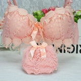 Sale Women Underwear Set Cotton Bra Panty Set Brand Embroidery Tassel Sexy Lingerie Brassiere Sets Push Up bra brief