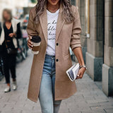 Autumn And Winter Station Long Large Size Hair, The Female Coat Of Which Is Quality