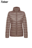 Philosophy winter Down jacket women 90% duck down coat Ultra Light warm Female Portable plus size down jacket
