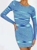 Casual Knitting Mini Bodycon
