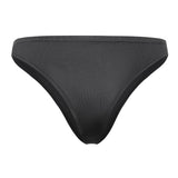 Toloer Men's Close-Fitting Patent Leather Briefs Sexy Open File Leakhosen Size Accurate No Odor-Outfit