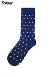 Classical Colorful Men's Combed Cotton Socks High Quality Happy Business Socks Long Tube Wedding Gift socks for