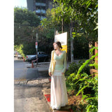 Style Set A Complete Set Of Early Spring New Sunscreen Long-Sleeved Top Design Half-Body Skirt