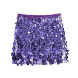 Women's Autumn And Winter Temperament Light Fashion New Party Squin Mini