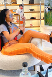 Tassel Sweatpants for Girls Fashion Streetwear Women Fringe Joggers Cozy Casual Elastic High Waist Pants
