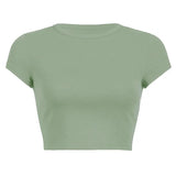 Toloer Women's DIY New Women's Summer Solid Color Short Acceptable With