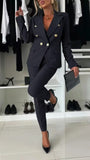 New Women's Pure Color Bred Suit Independent Fashion Leisure