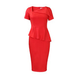 Summer Sexy Slant High Waist-Lestier Grand African Pencil