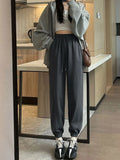 Leg White Sweatpants For Women Autumn 2022 High Waist Oversize Pants Joggers Loose Trousers Women Sweatpants