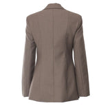 New Irregular Cut Hollow Niche Blazer Tops Female