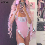 Sexy Cosplay Uniform Japanese bodysuits puff sleeve Costumes clothes Women Sexy Lingerie Coffee Shop Anime Kawaii
