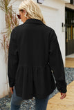 Longline Peplum Shirt