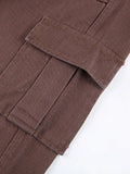 High Waist Plain Straight Leg Jeans-Outfit