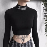 Firm Streetwear Slim Fit V Neck Long Sleeve Tops & Lace Shorts Two Piece Set Women Casual Suits