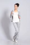 / Fall 2021 Women'S Brand Velvet Fabric Tracksuits Velour Suit Women Track Suit Hoodies And Pants Size S -