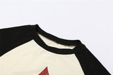 Vintage Star Logo Raglan Short Sleeve Tee-Outfit