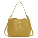 Women's Crossbody Bag Shopper Totes Trend Fashion Korean PU Leather Solid Simple Evening Female Shoulder Bags Woman