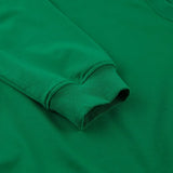 New Women Green Sport Suit Two Piece Long Sleeve Pullover Whith Sweatpants Set Autumn Active Wear Outfit Casual