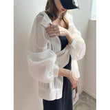 Fashion Thin Hooded Sunscreen Women's 2025 Summer UV