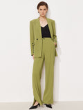 Graduation party gift Minimalism Women Suit Sold Separately Office Lady Elegant Blazer Coat High Waist Pants Female Professional