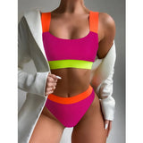 Belt Bikini Swimwear Women 2021 New Sexy Swimsuit Female Two Pieces Bikini Set Bather Bathing Suits Summer Beach Wear