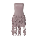 Hottie Girl Dress Tight Design Tidly Twisted Bosom Sexy Corset
