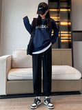 Leg White Sweatpants For Women Autumn 2022 High Waist Oversize Pants Joggers Loose Trousers Women Sweatpants