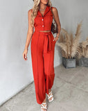 2025 Casual Fashion Collar Vest Suit Women's