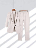 New Professional Casual Nine-Sleeve Suit Suit Women's