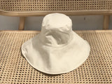 2023 New Spring Summer Round Dome Bandage Bow Big Foldable Temperament Fishermen Hat Women Fashion Tide All-match