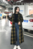 Classic Loose Shirts Long Blouse Women Daily Clothing Fashion Vintage Shirt Full Sleeve Button Tops 2023 Autumn