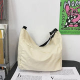 Washed Large Canvas Crossbody Bag-Outfit