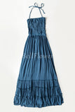 2021 summer bohemian women beach dress free sexy people backless Long Maxi dress holiday party hippie chic boho